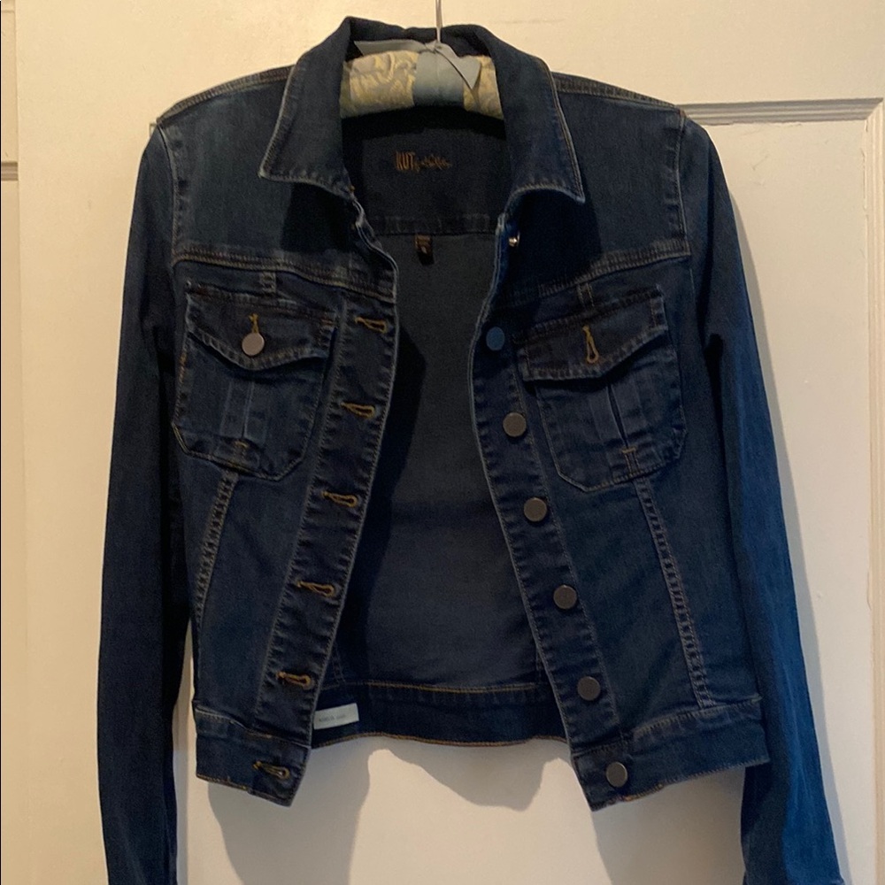 Kut from the Kloth Women's Denim Amelia Jacket Small